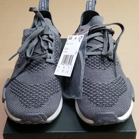 Adidas NMD R1 Primeknit OG Knit "Ash Grey" Shoes - Picture 3 of 13